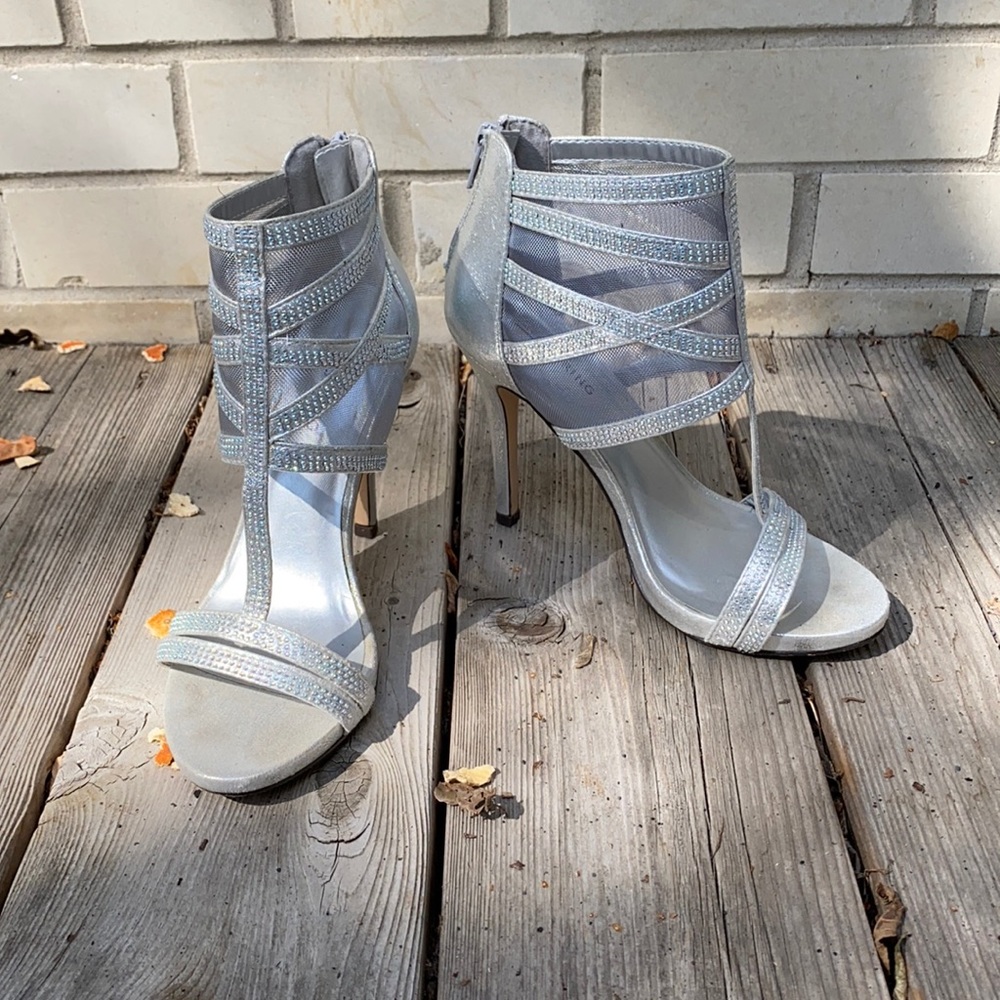 Women’s Call It Spring silver heels